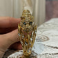 Trifari Goldtone Tiger Rhinestone bracelet