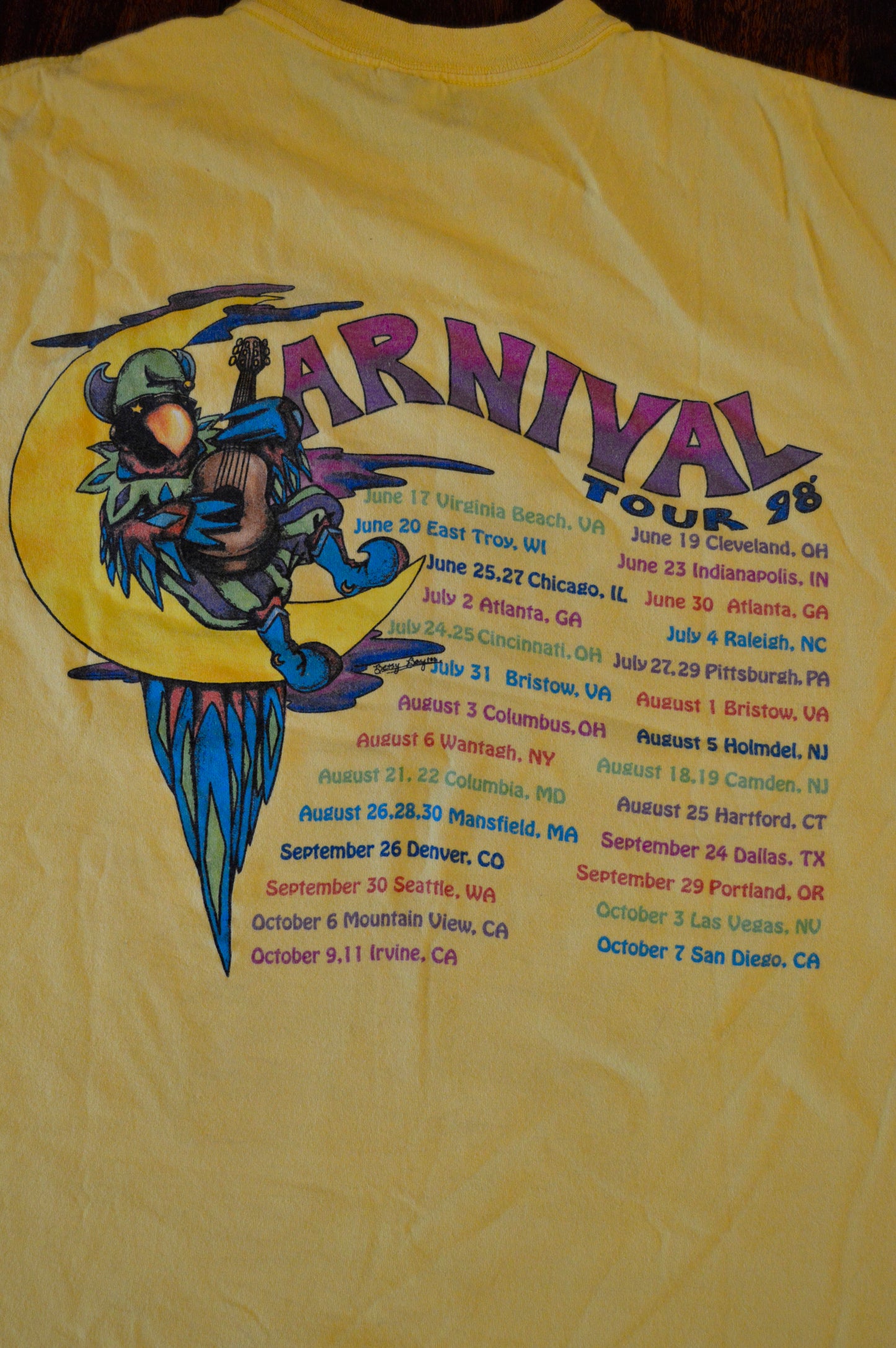 Jimmy Buffet Carnival Tour ‘98