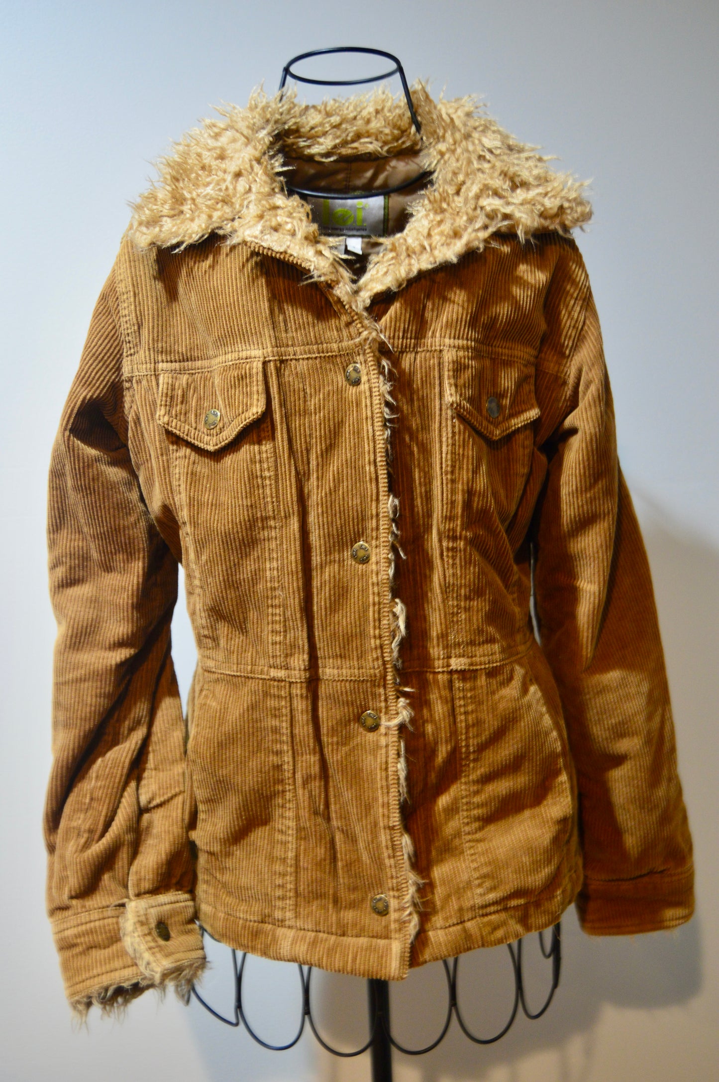 LEI Corduroy faux jacket