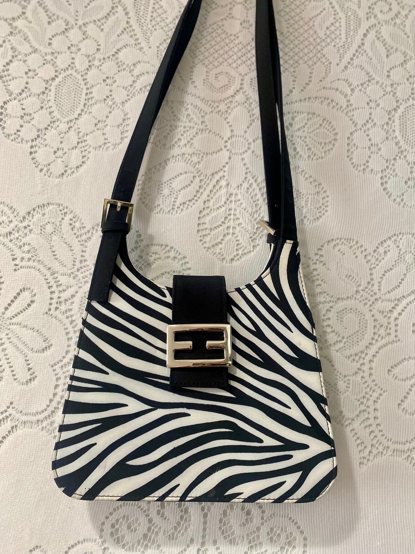 Zebra Faux Fendi