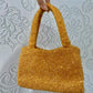 Vintage Carlisle yellow beaded purse