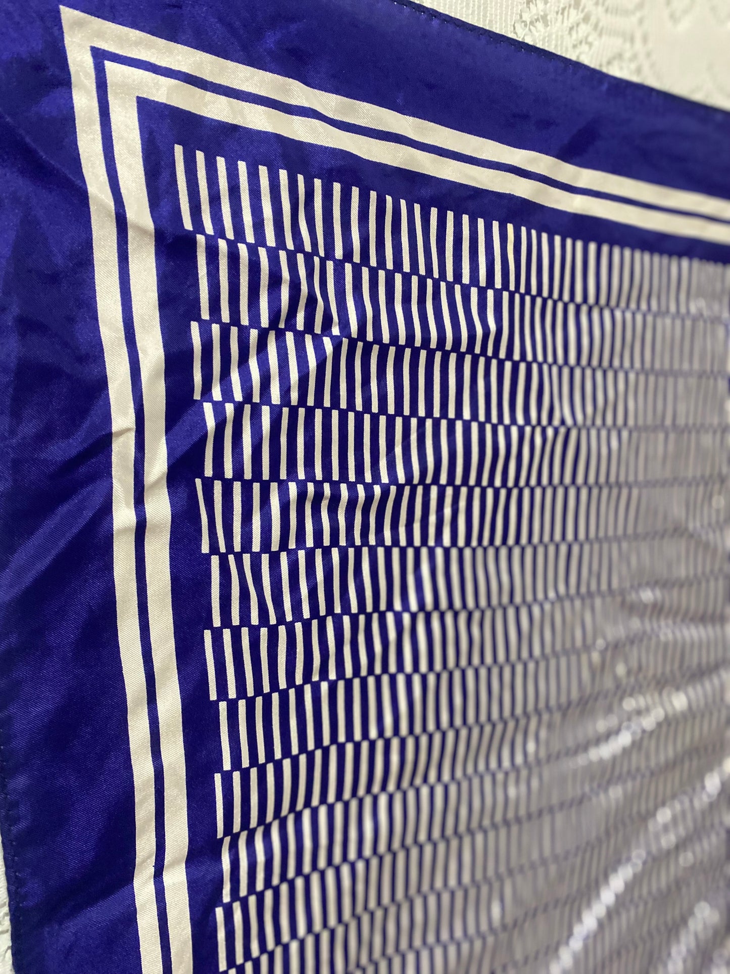 Blue Glentex scarf