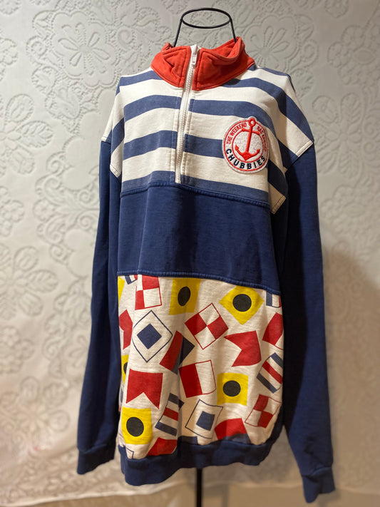 Chubbies quarter zip