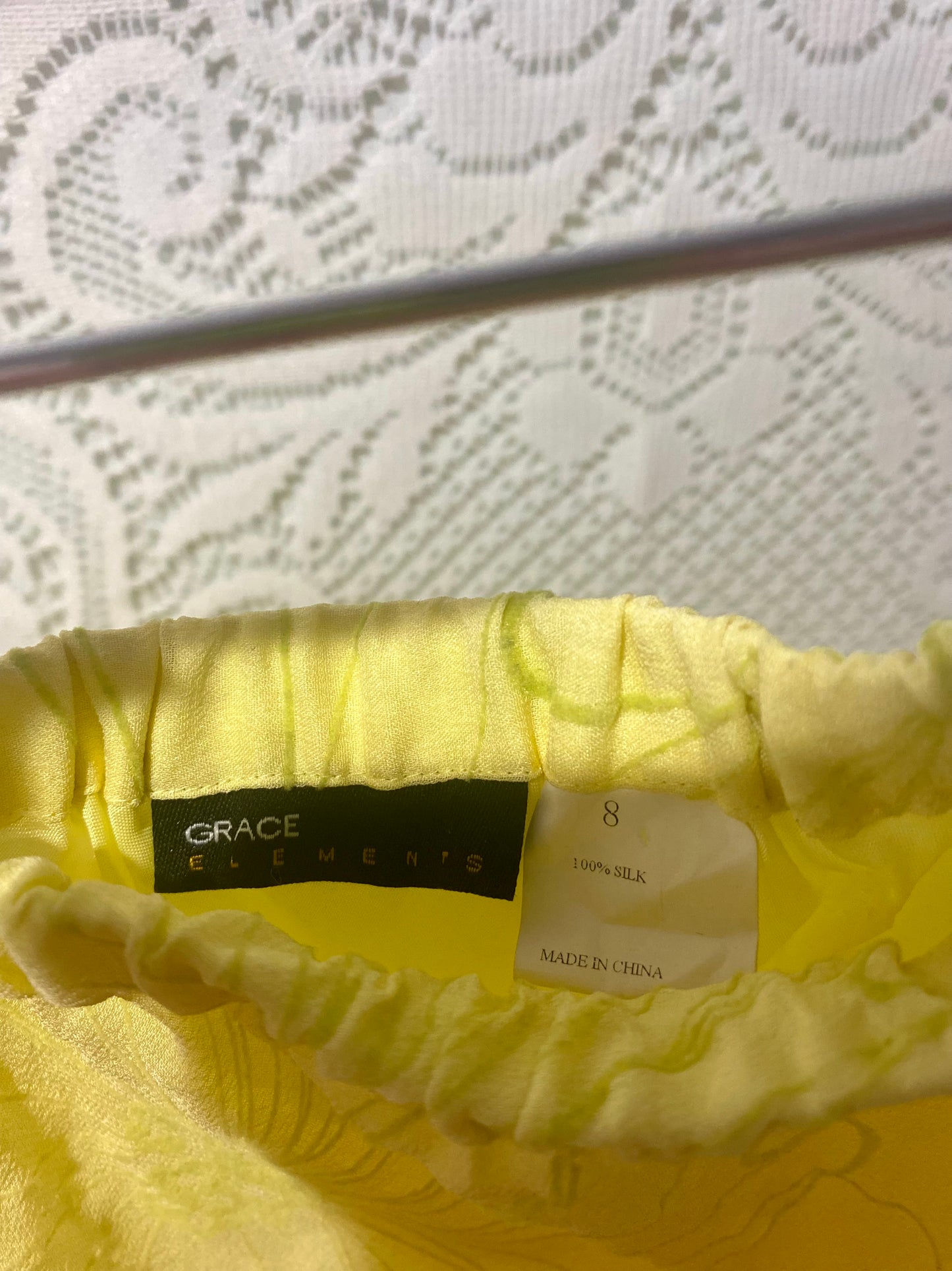 Grace Elements silk maxi skirt