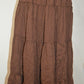 Aerie brown maxi skirt