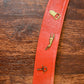 Vintage Garay red riding belt