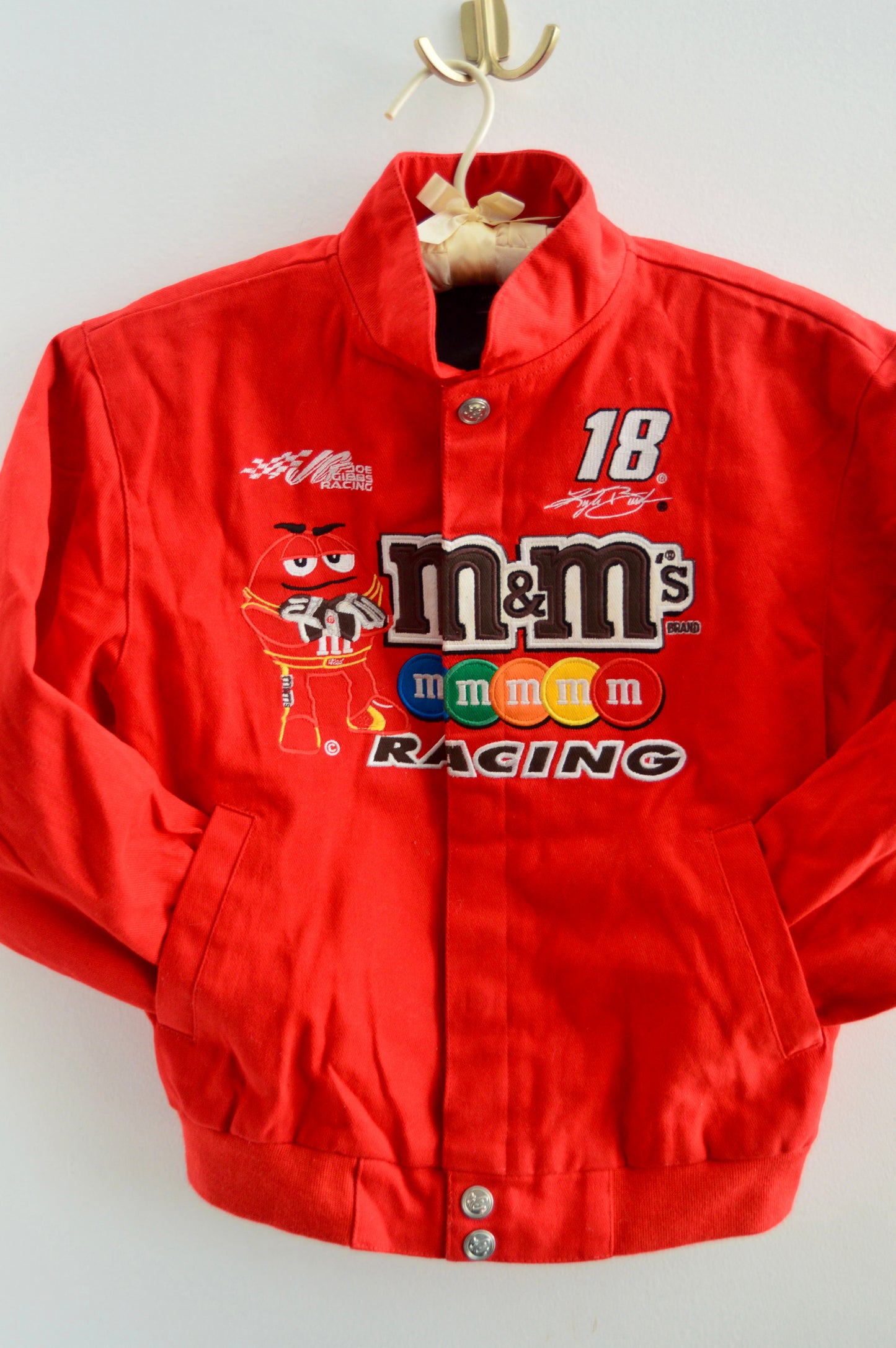 Vintage NASCAR Kyle Busch kids jacket
