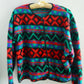 David Wayne printed cardigan