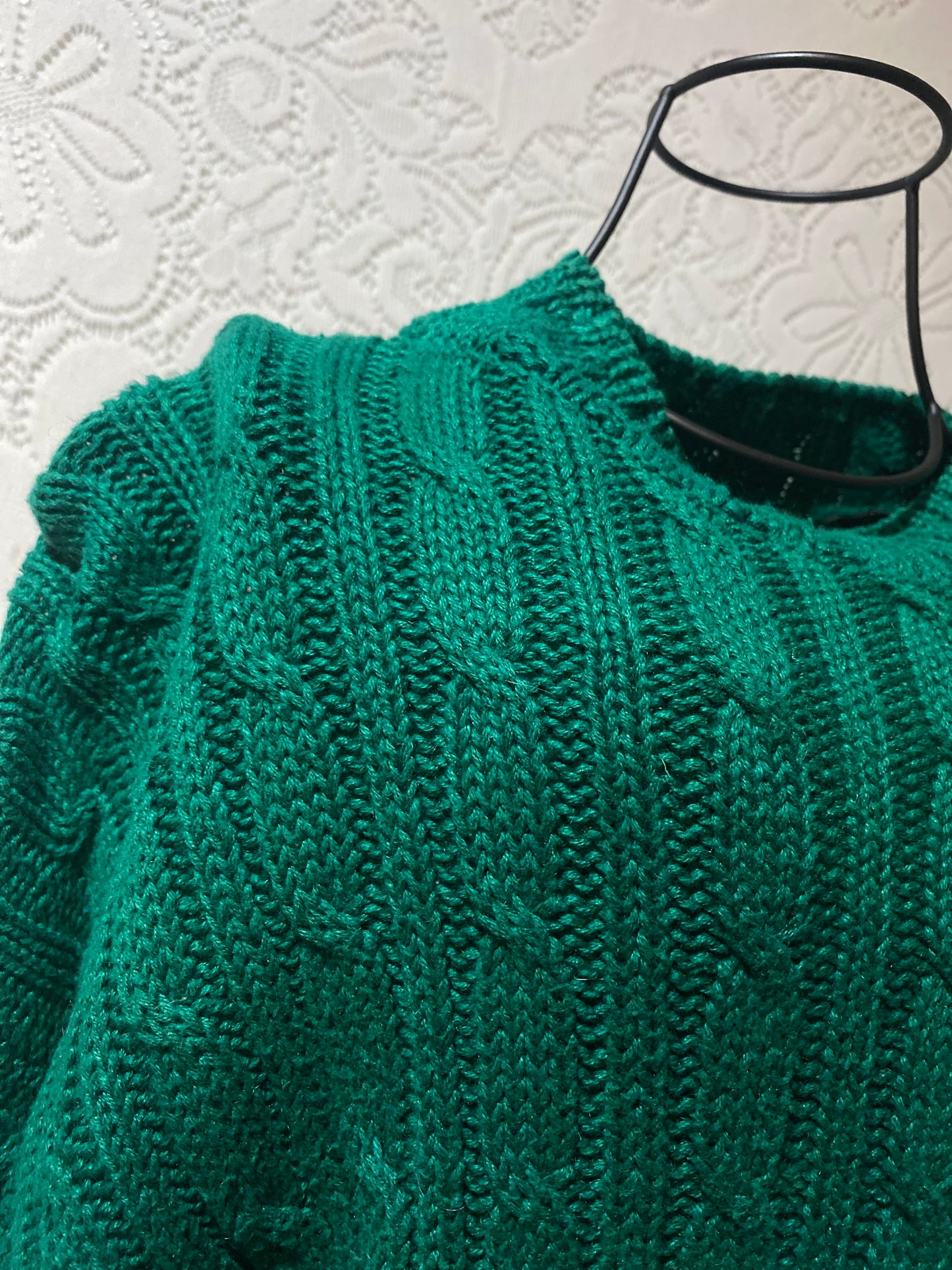 Vintage Hunt Club Emerald green sweater