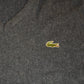 Vintage Grey Lacoste V neck sweater