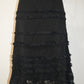 Vintage Cynthia Steffe ruffle maxi skirt