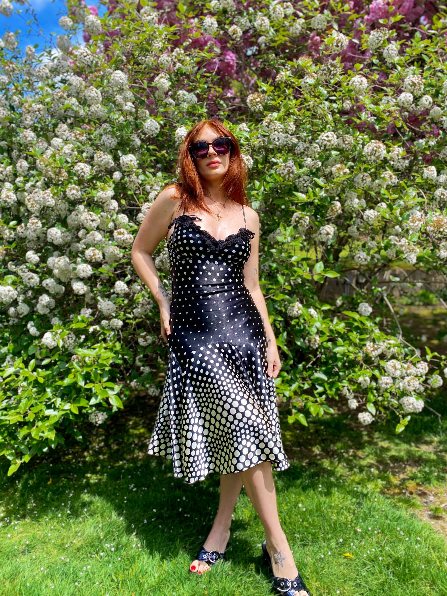 Speechless polka dot dress