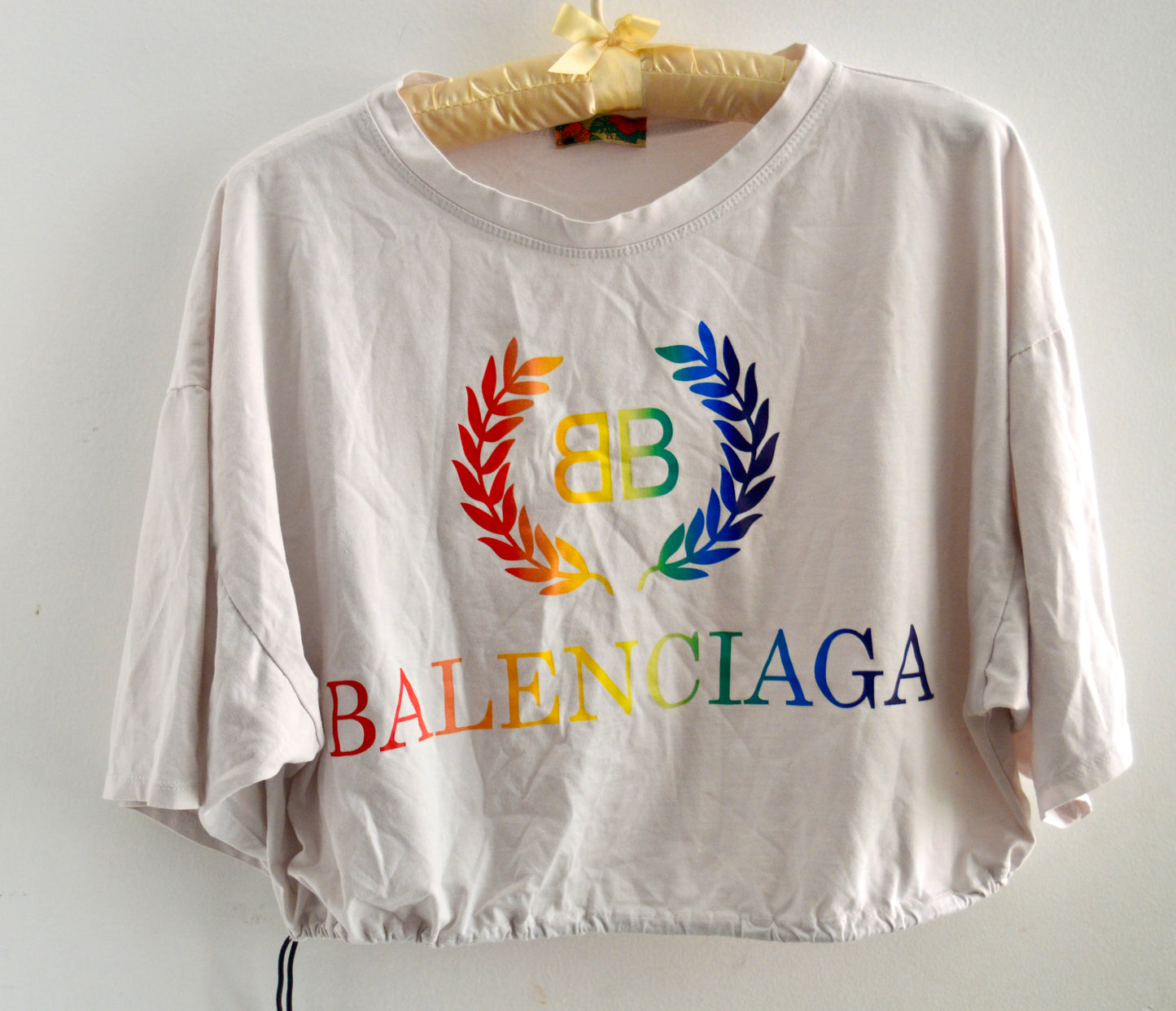 Balenciaga faux crop
