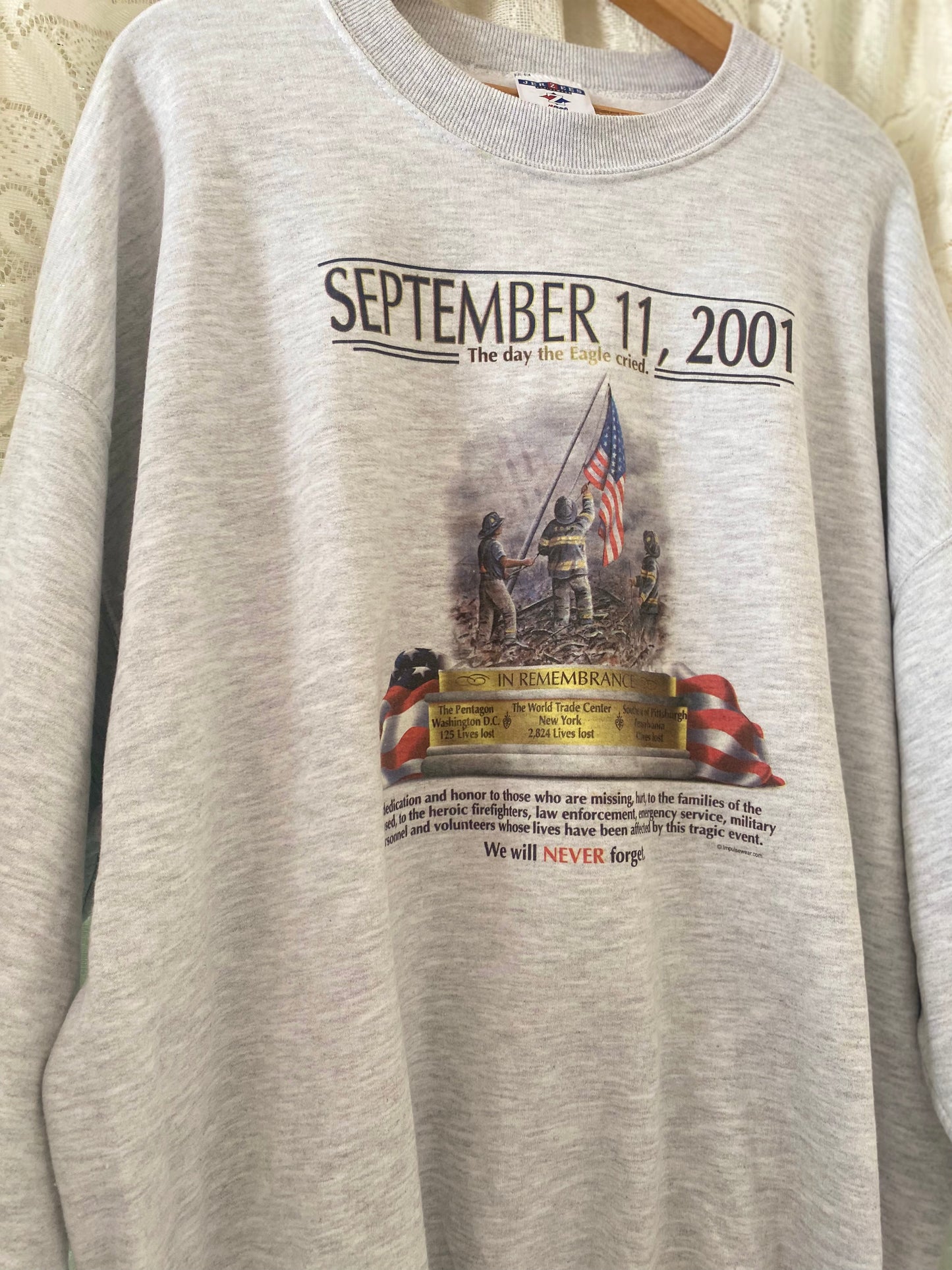 9/11 crewneck