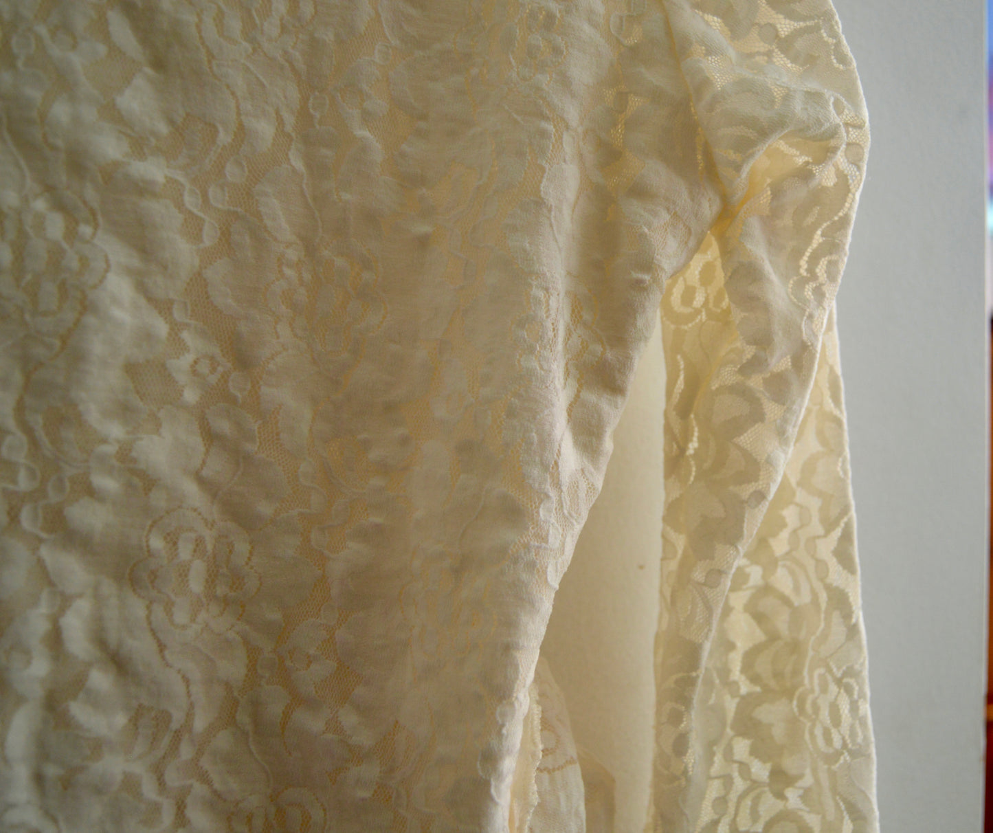 Worn Out vintage lace top