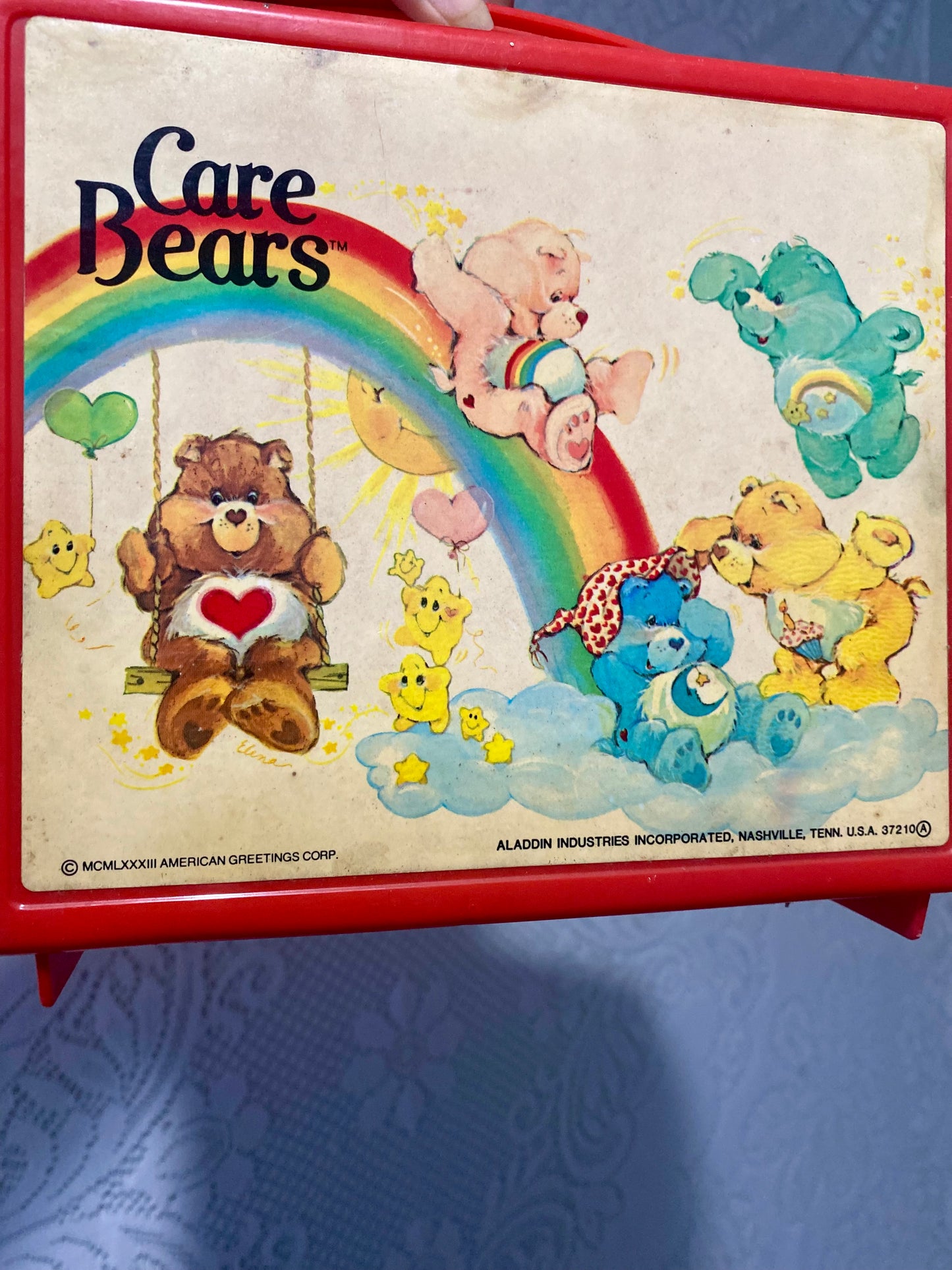 Vintage Care Bears lunchbox