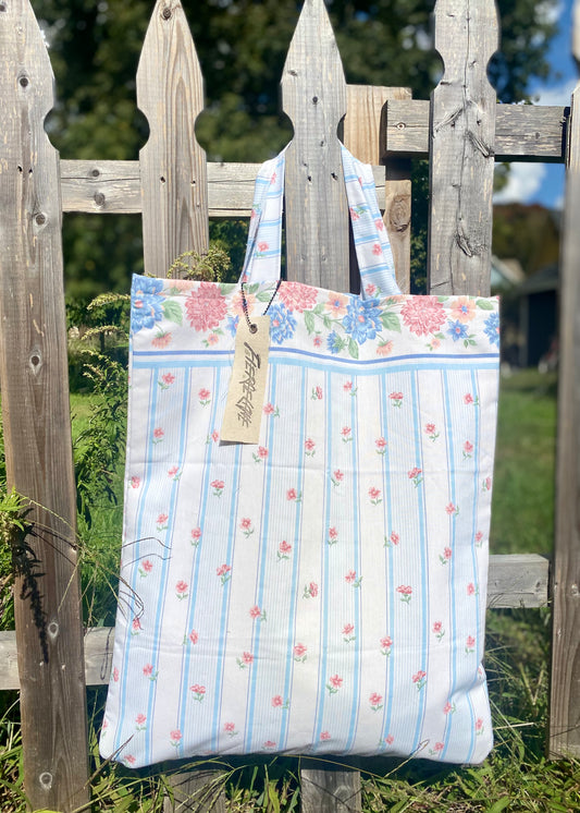 Floral Picnic Pillow Tote