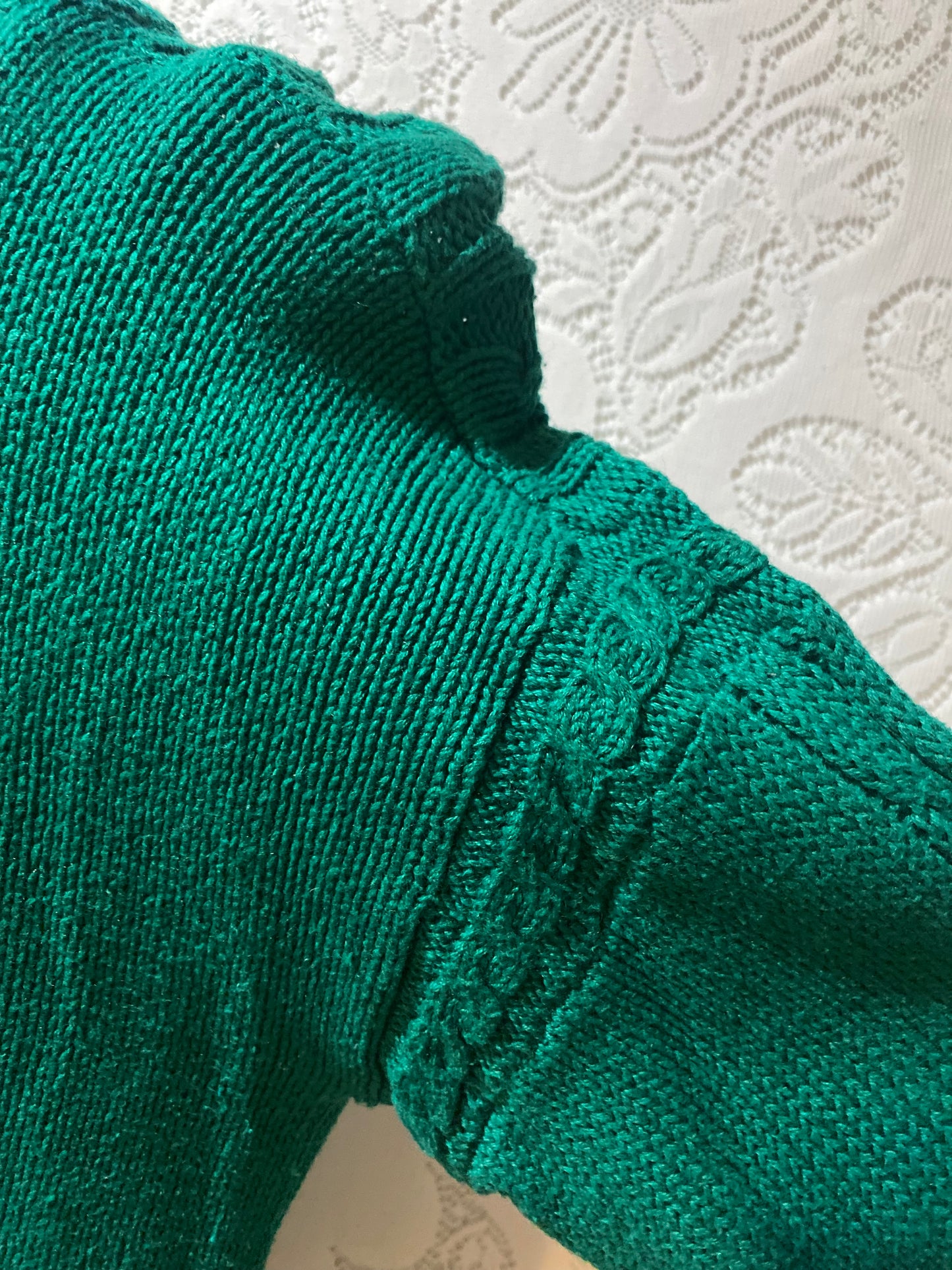 Vintage Hunt Club Emerald green sweater