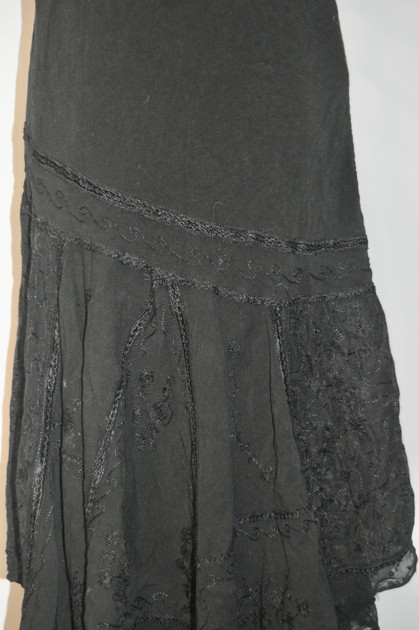 Scully black maxi skirt