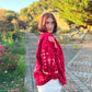Cherry Corinthians throw on!