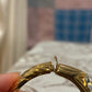 Trifari Goldtone Tiger Rhinestone bracelet