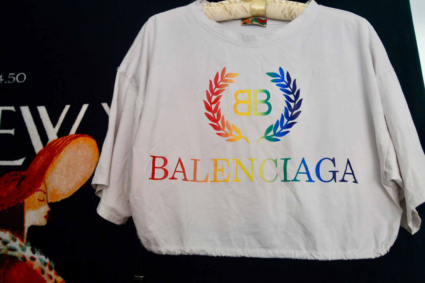 Balenciaga faux crop