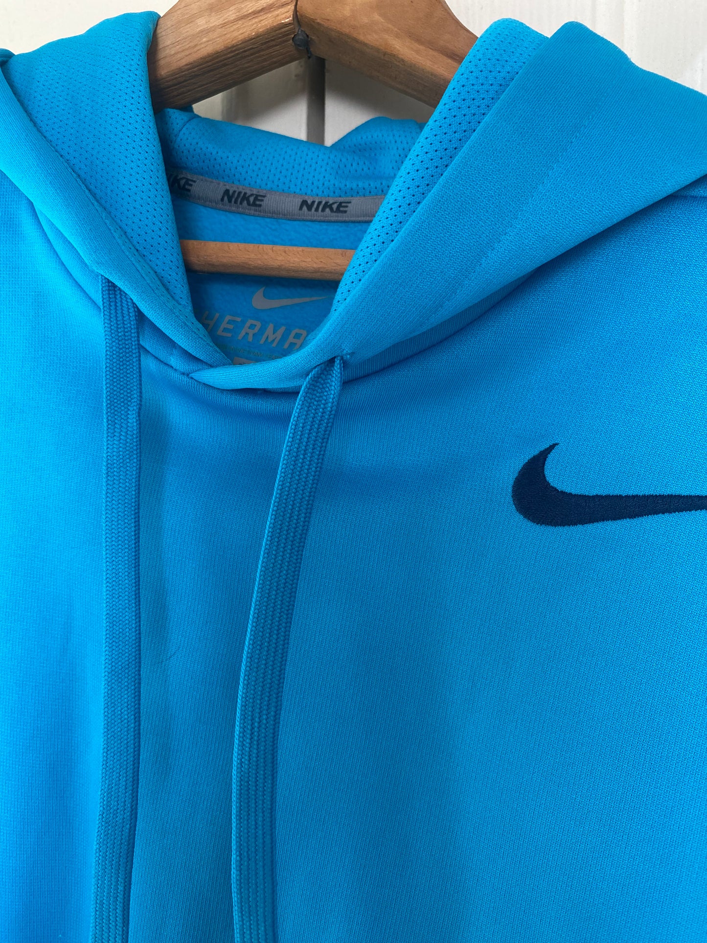 Blue Nike hoodie