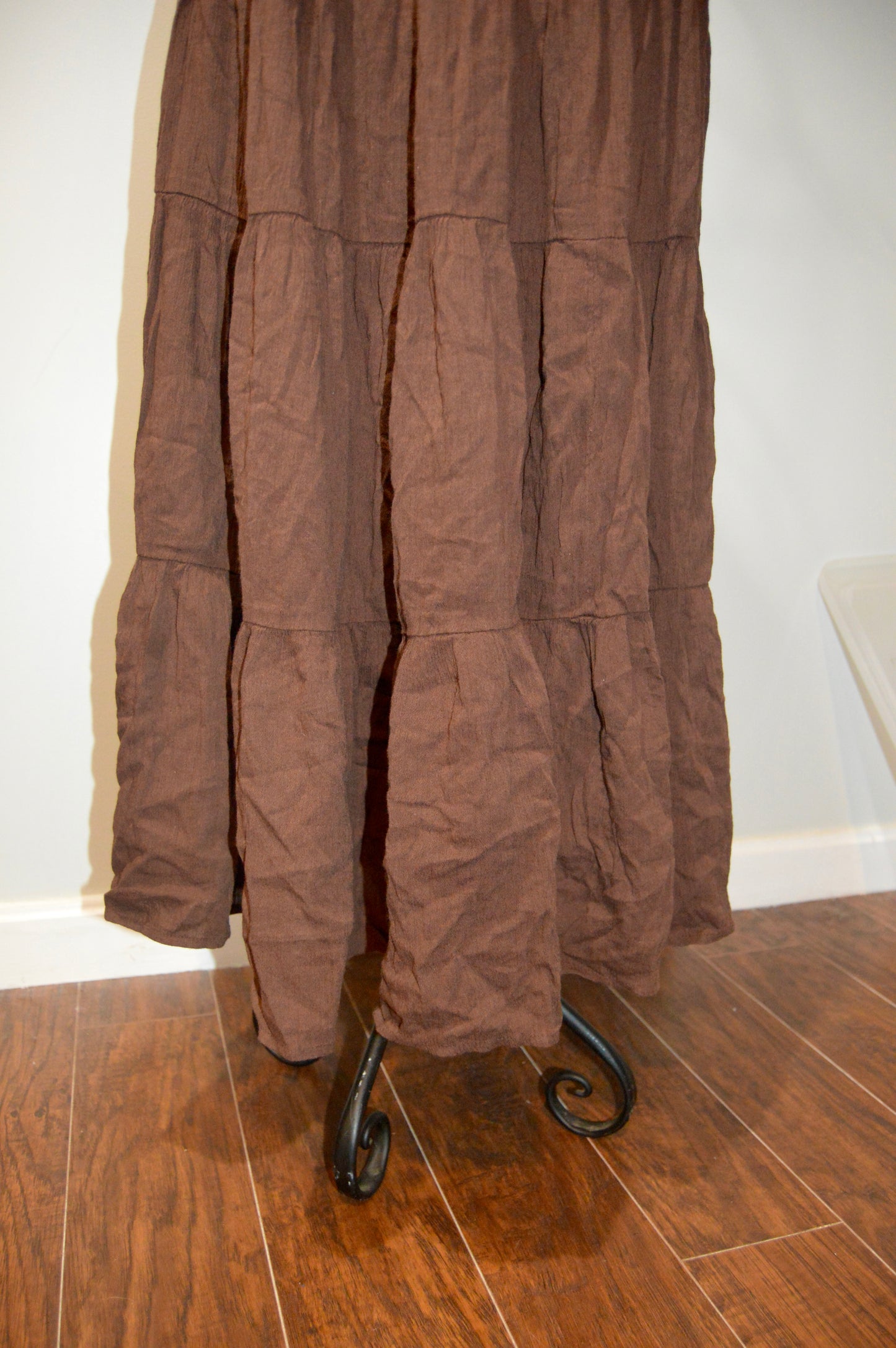 Aerie brown maxi skirt
