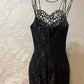 Vintage L.A. GLO lacy maxi