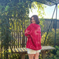 Cherry Corinthians throw on!