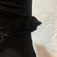 Vintage Lapis embroidered silk LBD