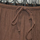 Aerie brown maxi skirt