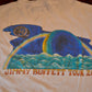 2001 Jimmy Buffet Beach Odyssey Space Graphic Band tee