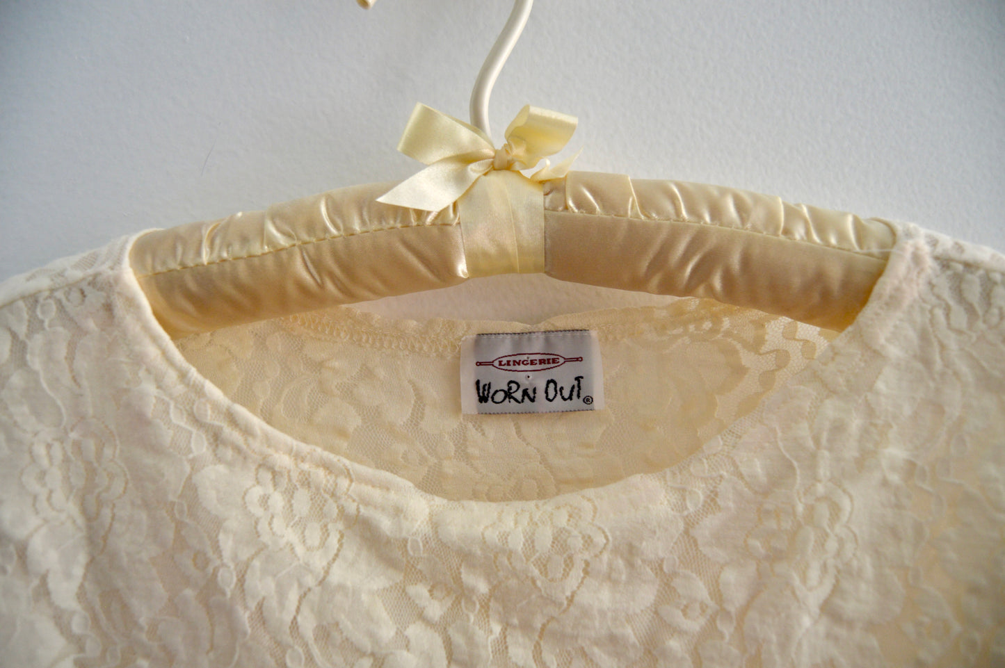 Worn Out vintage lace top