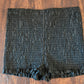 Black stretchy ruffle bloomers