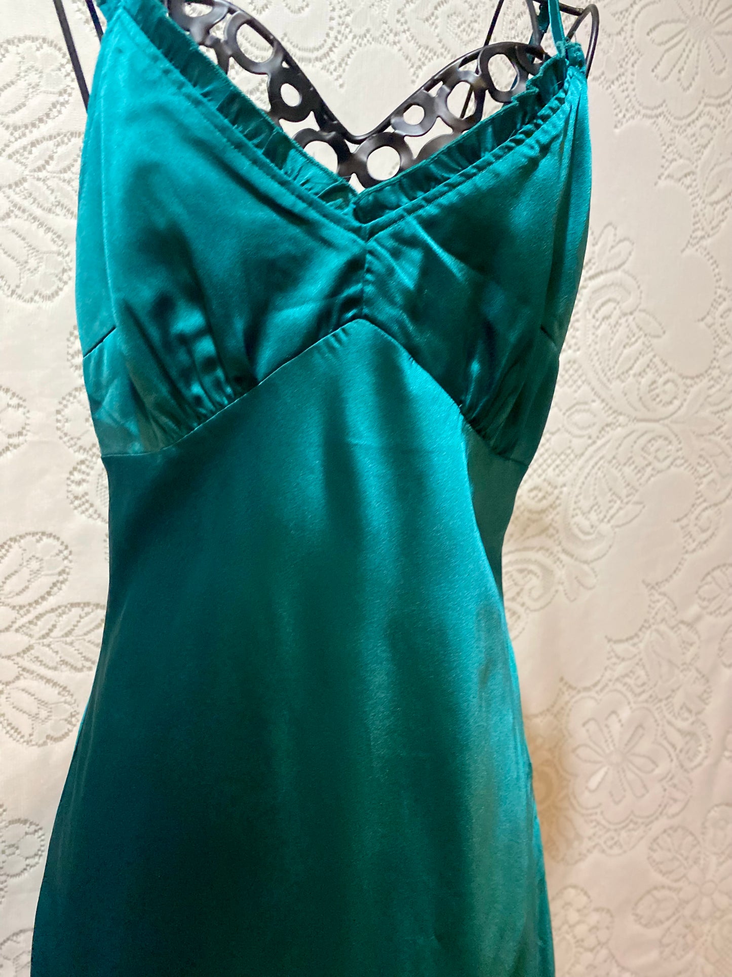 Japna teal maxi dress