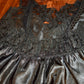 Vintage APPEL sleepwear black slip
