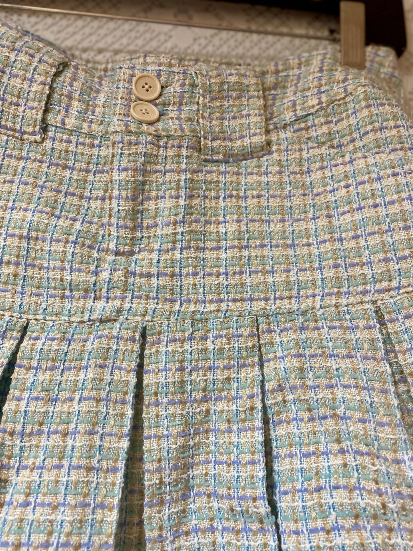 Vintage Aeropostale plaid mini skirt