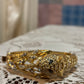 Trifari Goldtone Tiger Rhinestone bracelet