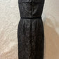 Rachelle black cocktail dress