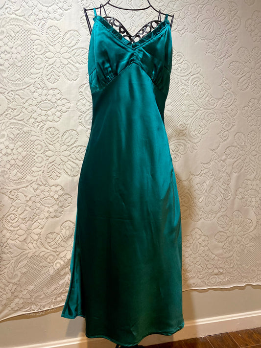 Japna teal maxi dress