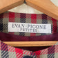 Evan Picone plaid blazer
