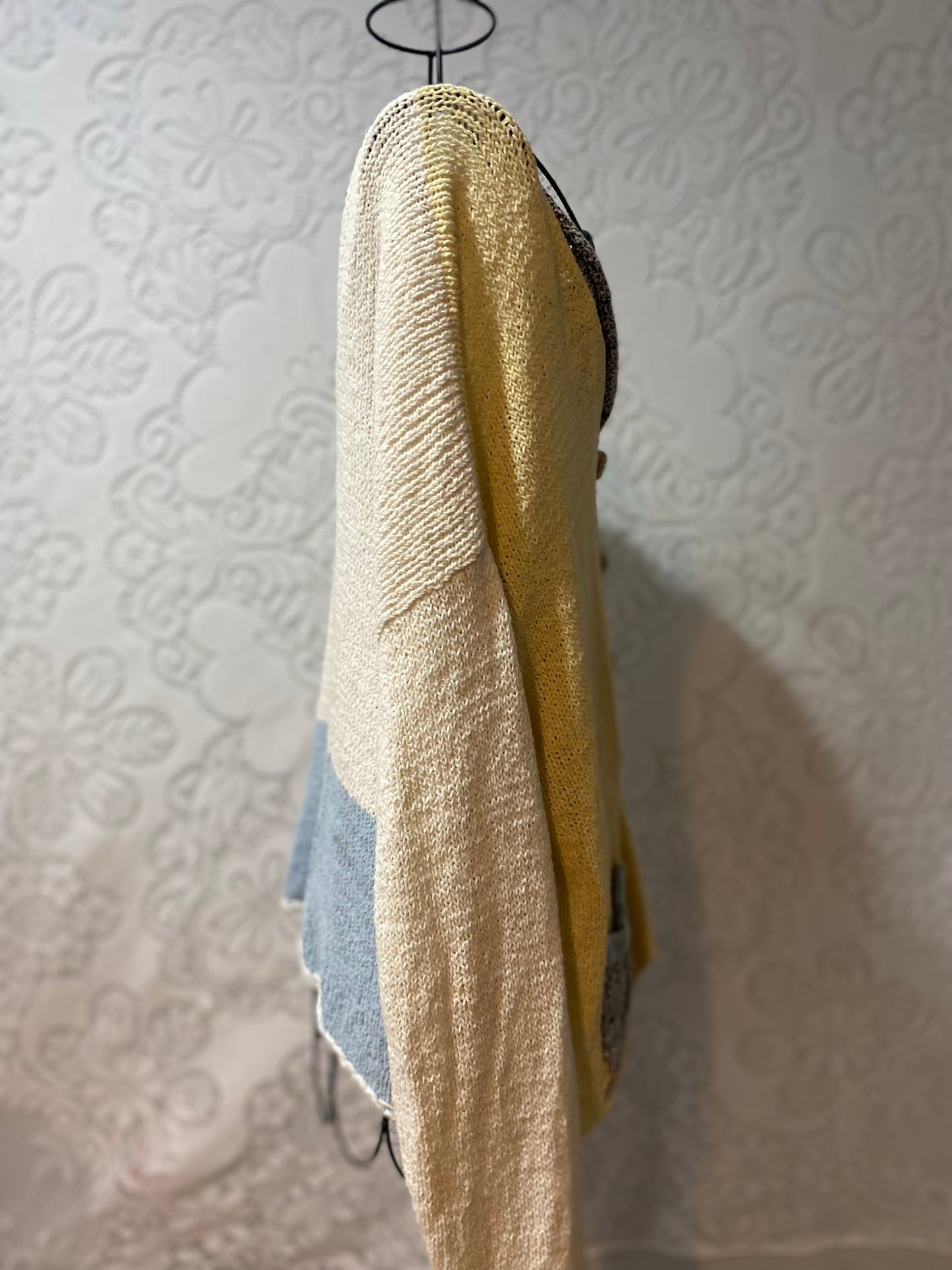 Ani Barrie colorblock cardigan