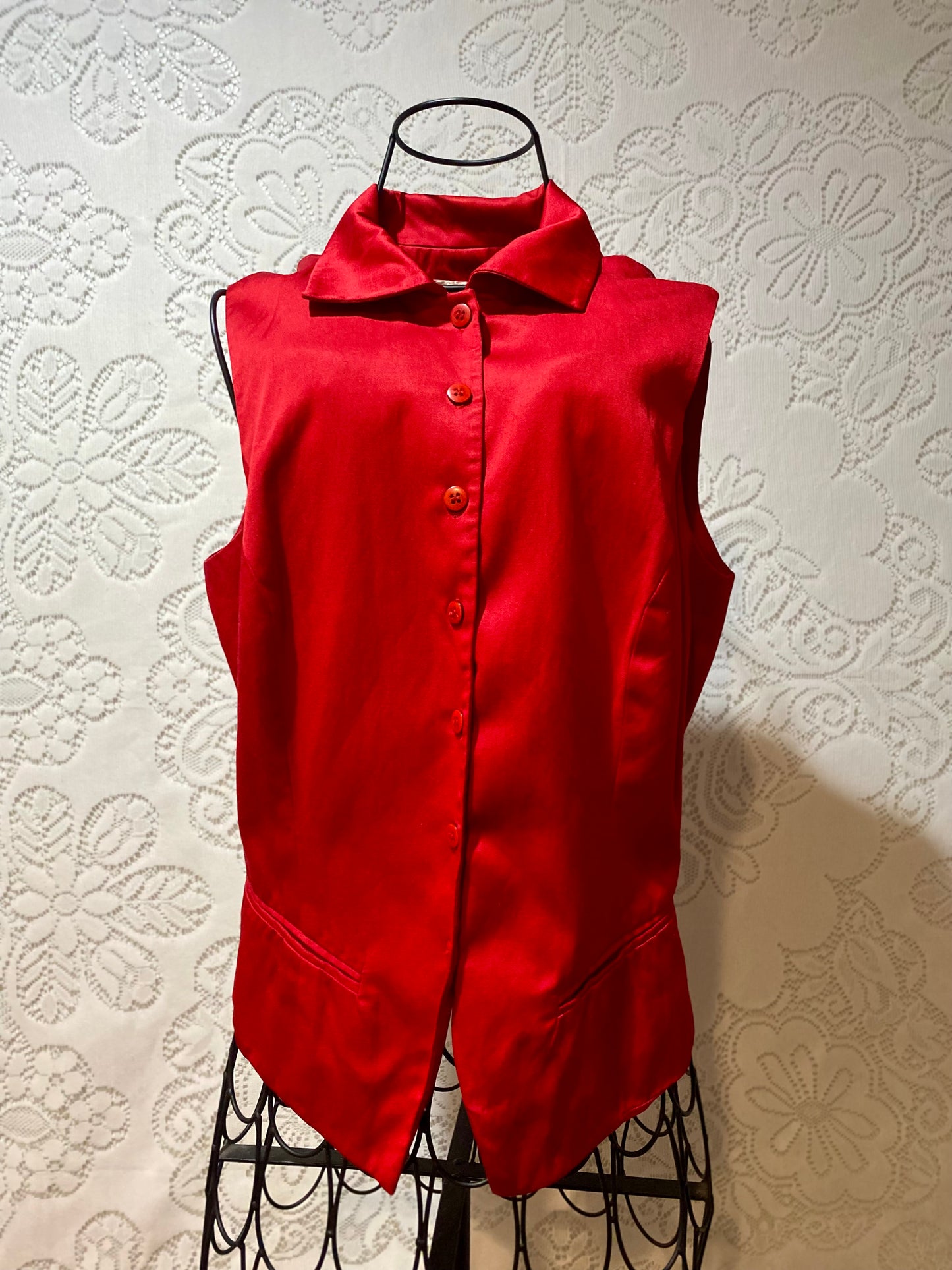 Vintage Express red vest