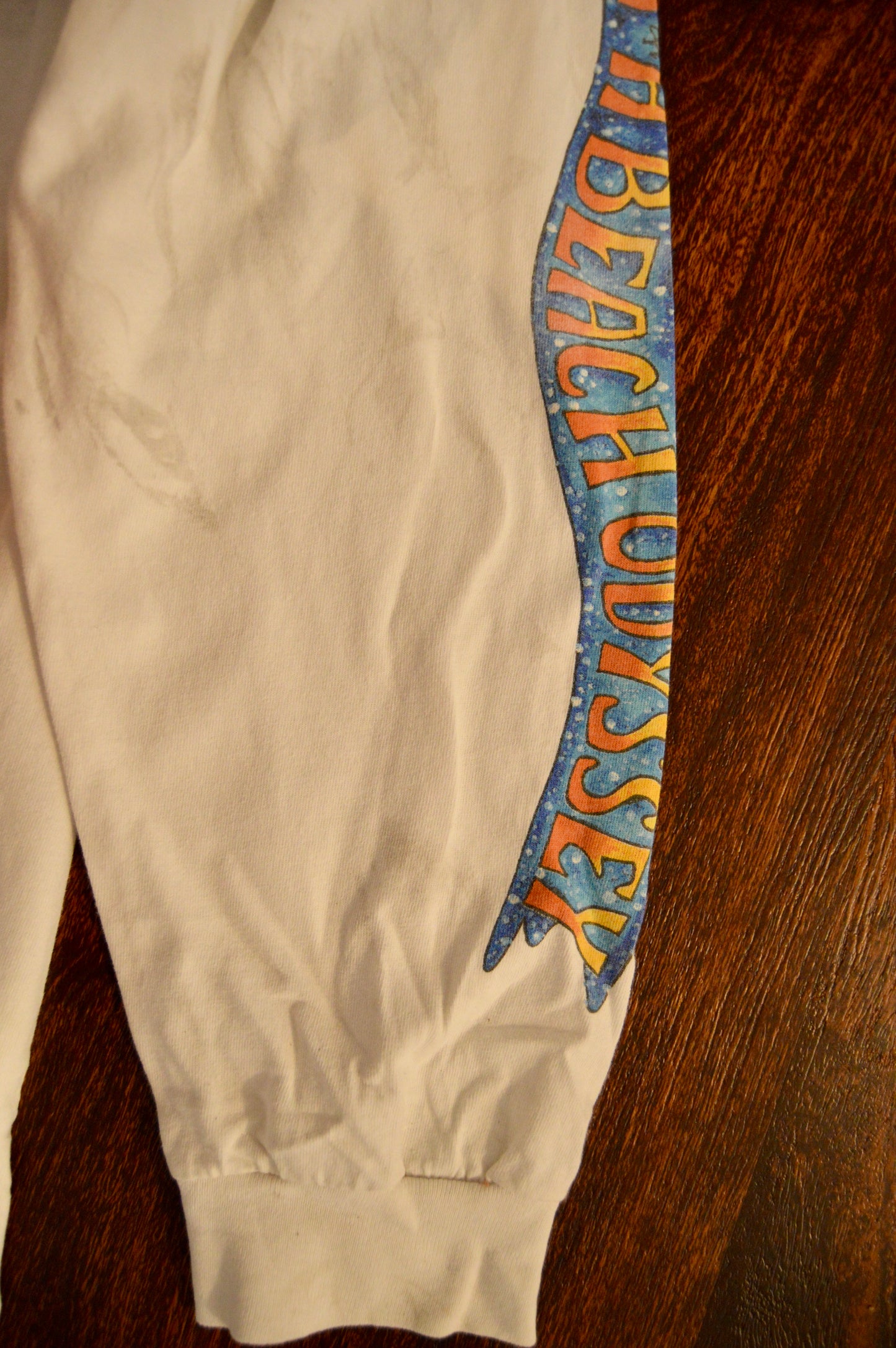 2001 Jimmy Buffet Beach Odyssey Space Graphic Band tee