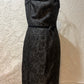 Rachelle black cocktail dress