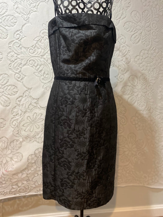 Rachelle black cocktail dress