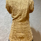 Wet Seal gold shimmer top