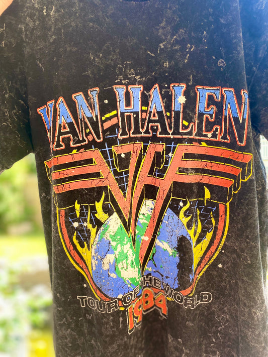 Van Halen 1984 Tour of the World tee