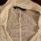 Zara white wrap blouse